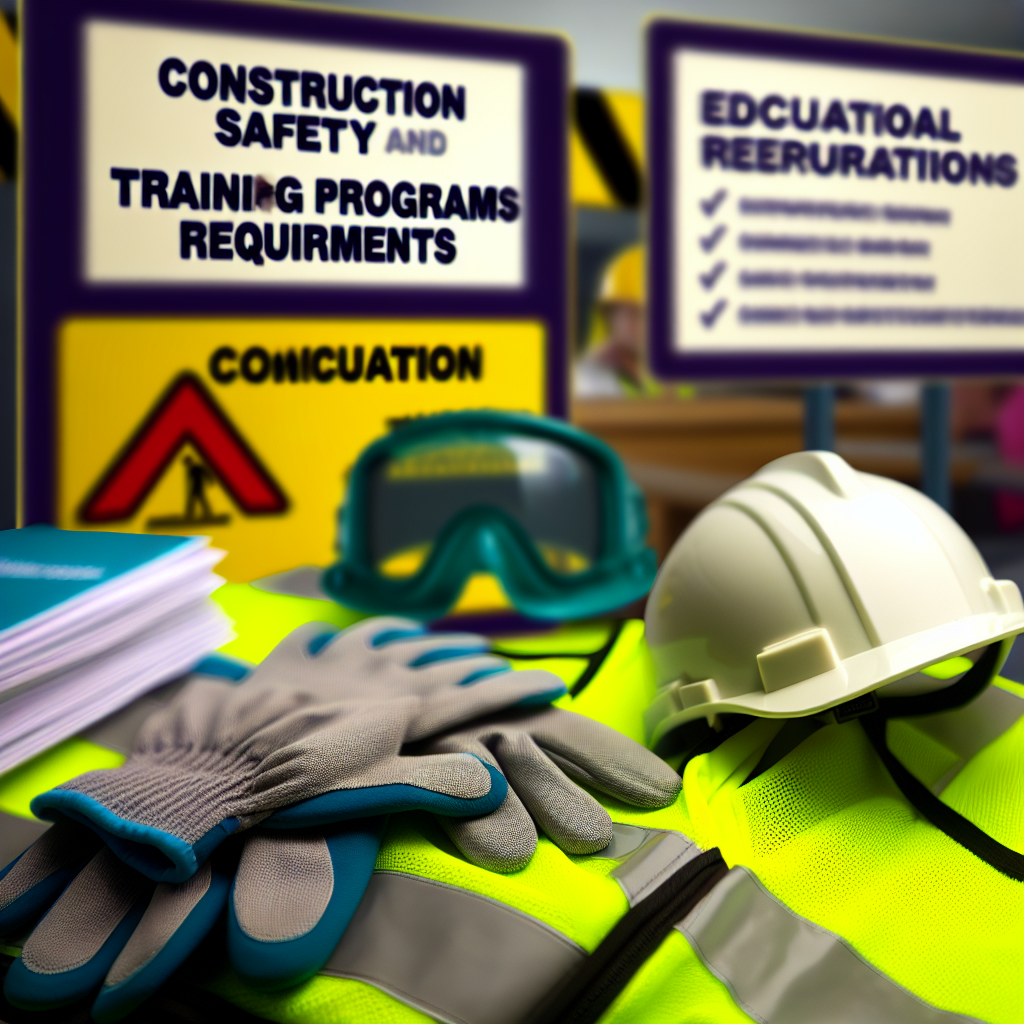 Top Construction Safety Training Programs and Requirements - TRN OSHA